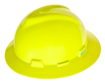 Full Brim Hard Hat Yellow MSA V-Gard®