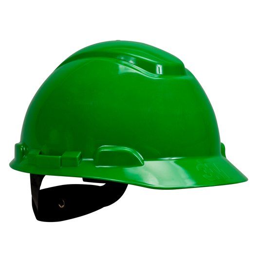 3M Hard Hat Half Brim H704R Green