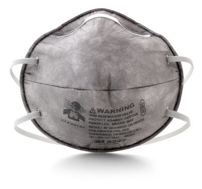 3M Particulate Respirator 8247, R95, with Nuisance Level Organic Vapor Relief