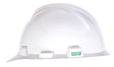 Half Brim Hard Hat White MSA V-Gard®