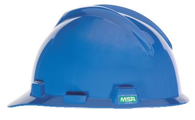 Half Brim Hard Hat Blue MSA V-Gard®