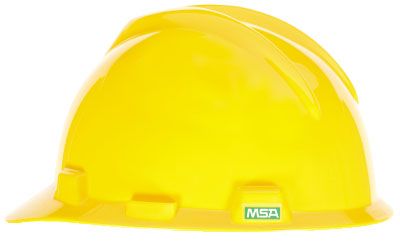 Half Brim Hard Hat Yellow MSA V-Gard®