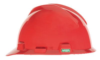 Half Brim Hard Hat Red MSA V-Gard®