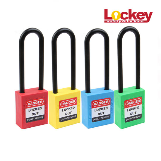 Lockout Safety Padlock 76mm Plastic Shackle KD-P76P