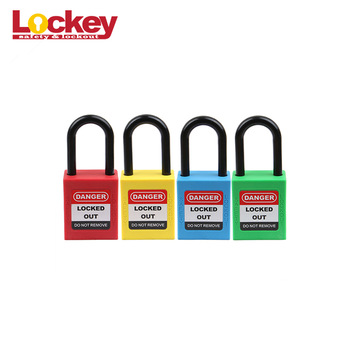 Lockout Safety Padlock 38mm Plastic Shackle KD-P38P