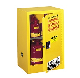 Flammable Cabinet Yellow 12 Gallon Zoyet ZYC0012
