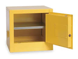Flammable Cabinet Yellow 4 Gallon Zoyet ZYC0004
