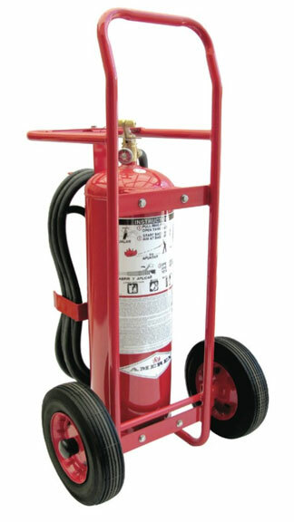Amerex ABC Stored Pressure Wheeled Fire Extingusher