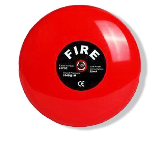 Electric Fire Alarm Bell (6″, 24V)