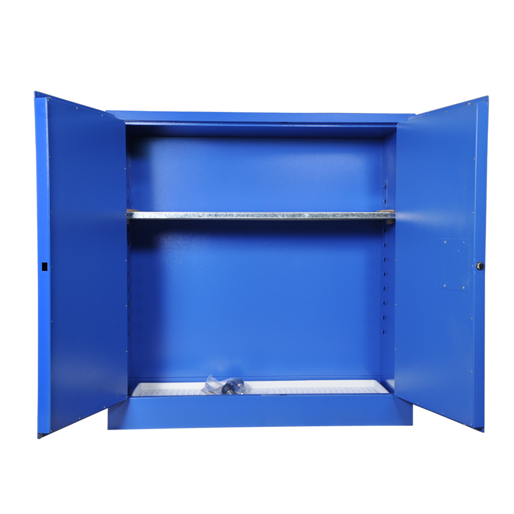 Acid/Corrosive Cabinet Blue 30 Gallon Bullman BMC0030B
